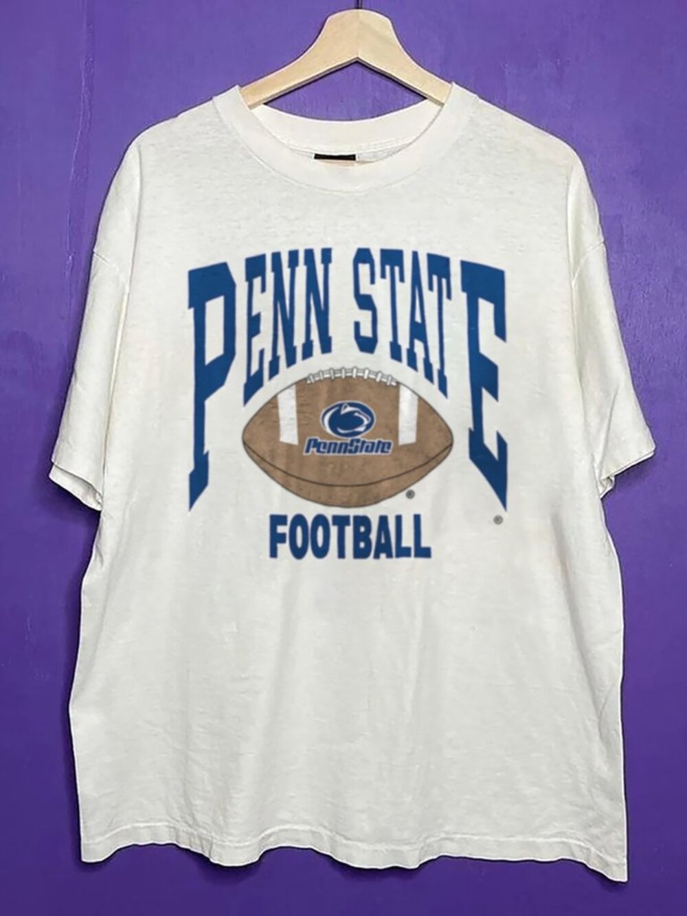 Vintage 90s Penn State University Shirt, Penn State Nittany Lions Football Shirt